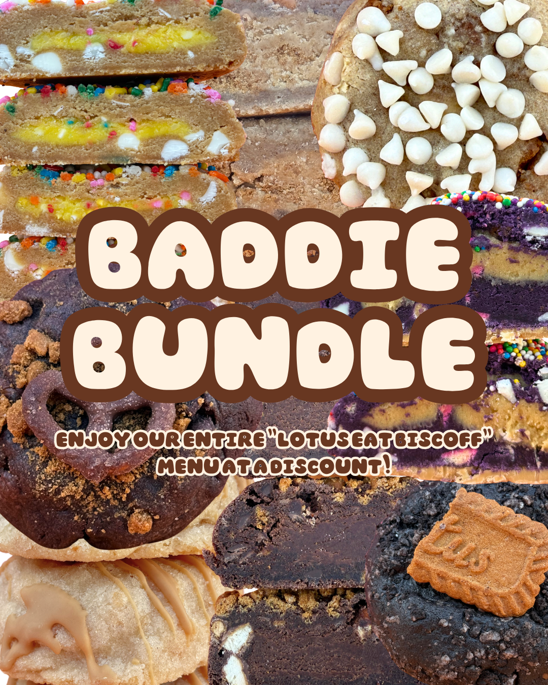LOTUS EAT BISCOFF BADDIE BUNDLE!